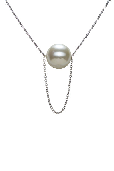 Noor Hanging Pearl Necklace