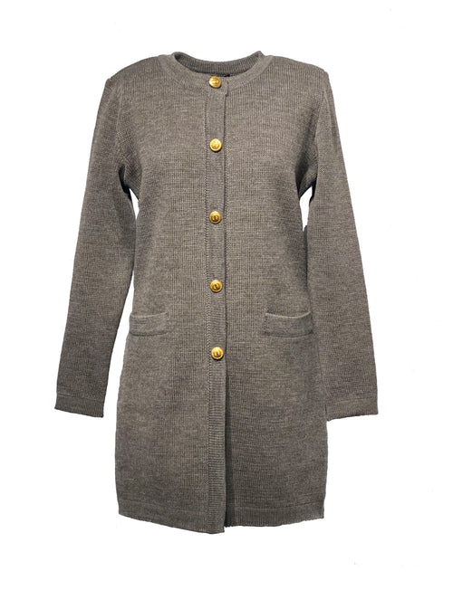 Audrey Knitted wool coat